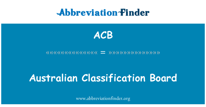 acb-australian-classification-board