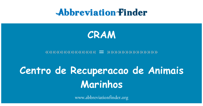 CRAM: Centro de Recuperacao de Animais Marinhos