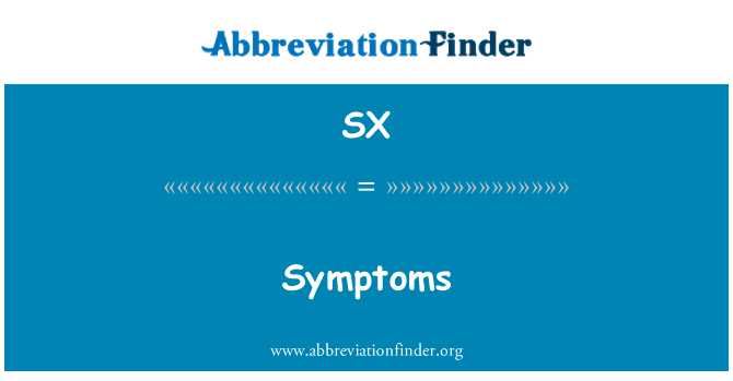 SX: علائم